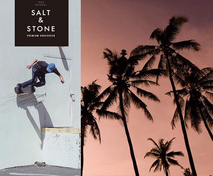 話題のSUNSCREEN(日焼け止め）ブランド「SALT&STONE」ソルトアンドストーンが今夏発売開始