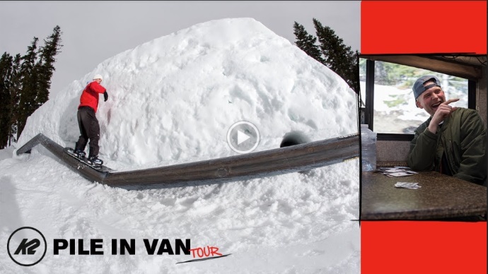 K2 Snowboarding Pile In Van Tour Part.3 が公開