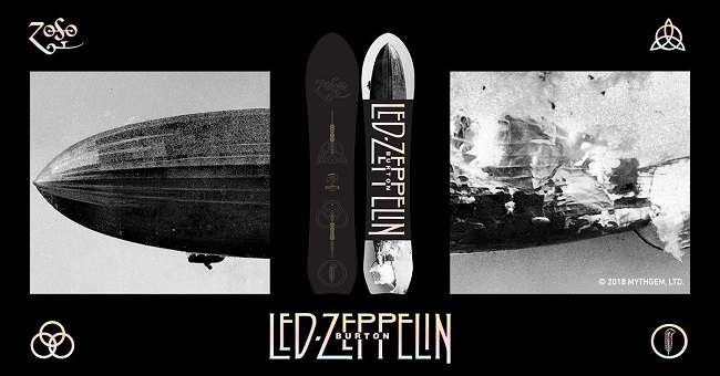 BURTON x LED ZEPPELINリミテッドボード発売！