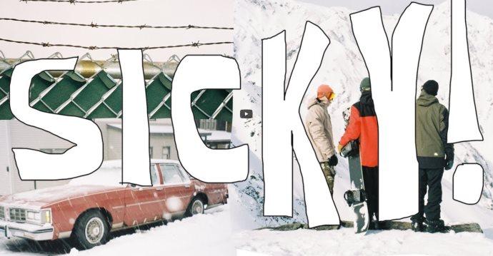 RIDE Snowboards ムービー"Sicky"がリリース。