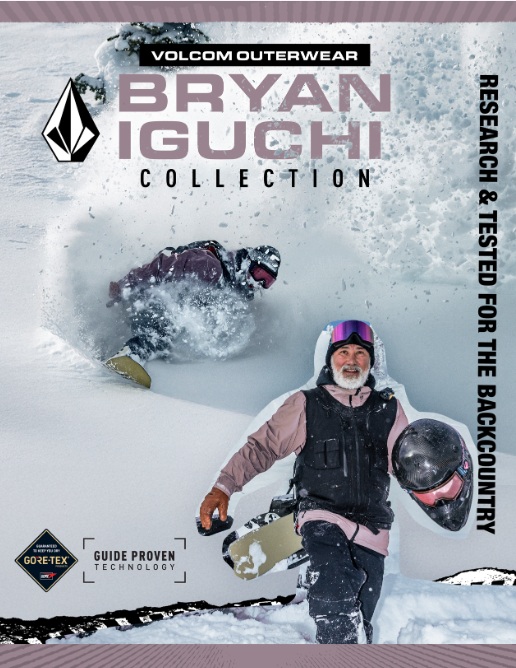 バックカントリーの伝説、ブライアン・イグチが導いた“本物”のGORE-TEX®ライン。【VOLCOM OUTERWEAR】2526シーズン「BRYAN IGUCHI COLLECTION」今季も登場