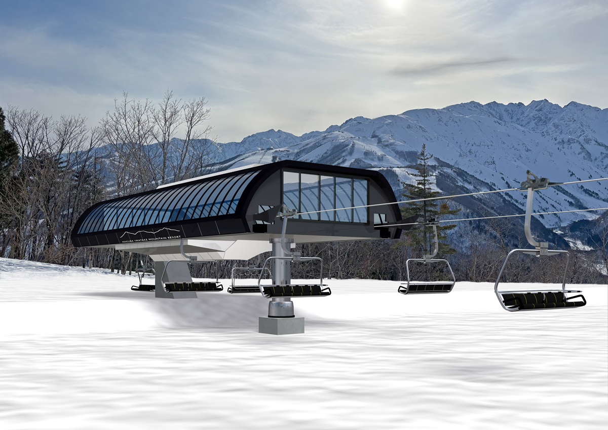 白馬岩岳マウンテンリゾート、山頂と「白馬ヒトトキノモリ」を結ぶ5線サウスリフトを約37年ぶりにリニューアル決定！