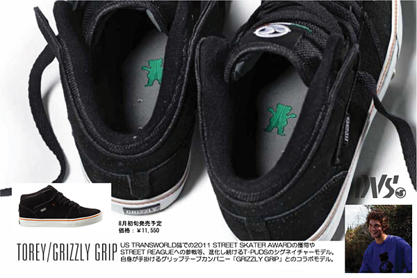 DVS FALL NEWアイテム