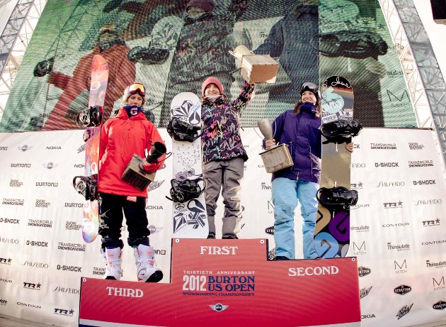 ショーン・ホワイト、エリーナ・ハイトが優勝！BURTON US OPEN 2012 HP