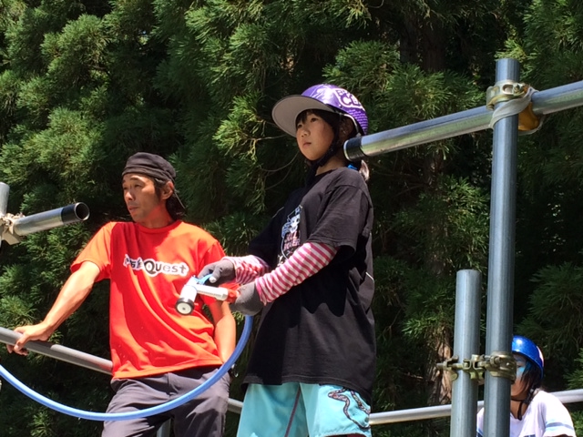 絶対にうまくなる！夏休みキッズスノーボードスクール【キララ×クエストサマースクール 2016 in 小布施クエスト】