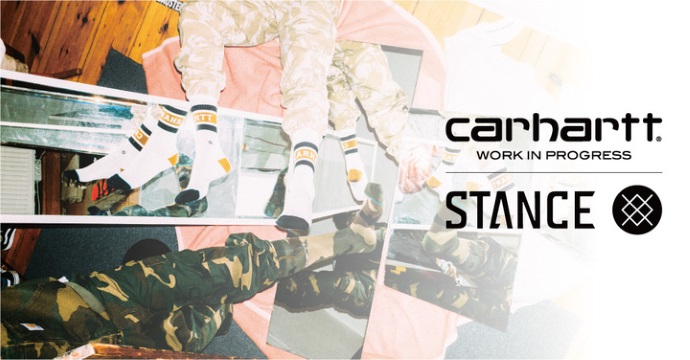 STANCE（スタンス） x Carhartt WIP（カーハート WIP）コラボレーションソックスが4/13（土）にリリース。