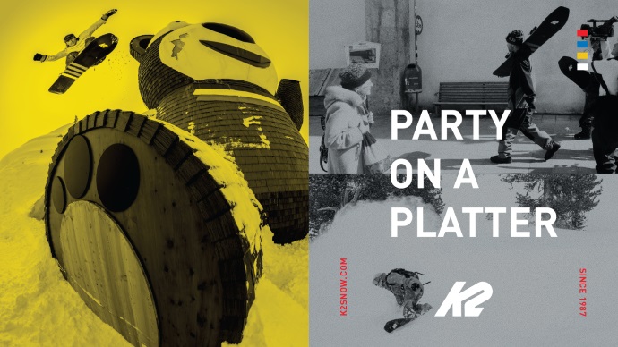 K2 Snowboarding Enjoyers シリーズから Party Platterのプロモーションムービーが公開。