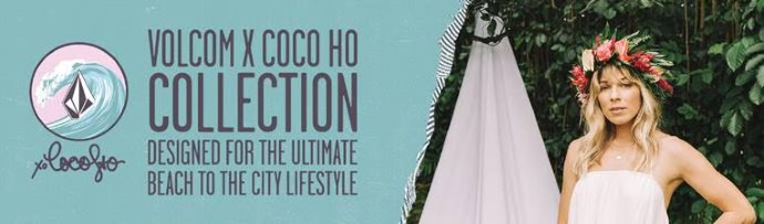 [VOLCOM] サーフチームライダー“COCO HO”とのコラボレーションコレクションをリリース！