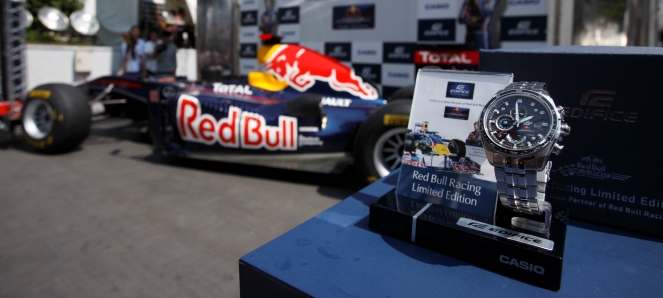 カシオ“EDIFICE”　Red Bull Racing Limited Edition発表イベント