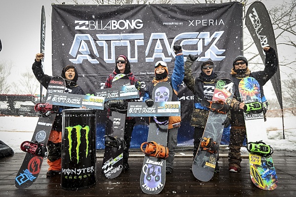 田中陽が2013 Billabong Attack presented by Xperiaを制す！