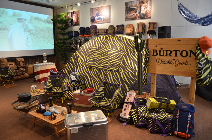 Burton 2015 Spring/Summer　“Durable Goods” Collectionにキャンプグッズが新登場