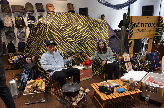 Burton 2015 Spring/Summer　“Durable Goods” Collectionにキャンプグッズが新登場