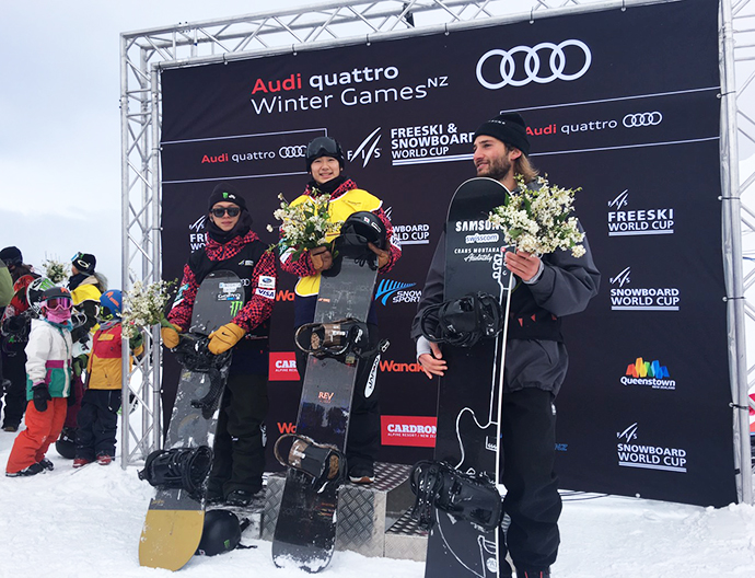 【大会結果】FIS WORLD CUP Men's halfpipe で戸塚優斗選手が初出場で初優勝！