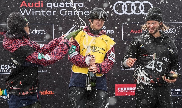 【大会結果】FIS WORLD CUP Men's halfpipe で戸塚優斗選手が初出場で初優勝！