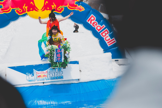 Red Bull Jump & Freeze』つがいけマウンテンリゾートにて開催！2/10