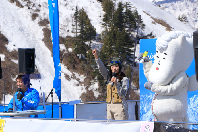 渡部暁斗選手、善斗選手、上村愛子さんゲスト出演!!「白馬八方尾根スキー場スプリングフェスティバル」