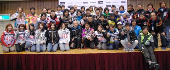 震災チャリティーイベント／長野県基礎スキー選手