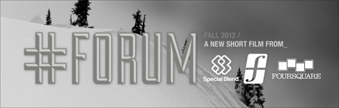 Forum、Special Blend、Foursquareの新作ムービー『#Forum』が10月に発売