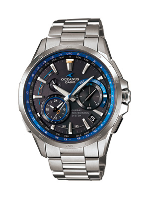 世界中で正確な時を刻む 世界初フルメタルGPSハイブリッド電波ソーラーの『OCEANUS』登場!!