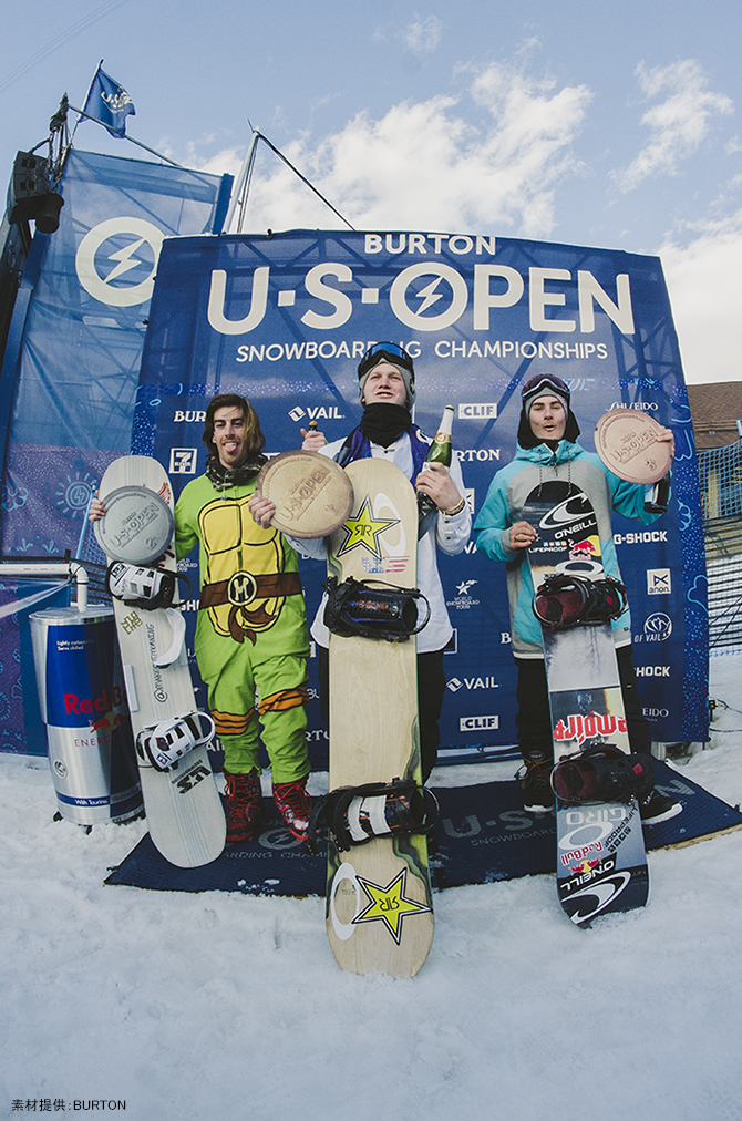 BURTON US OPEN 男女スロープスタイル結果