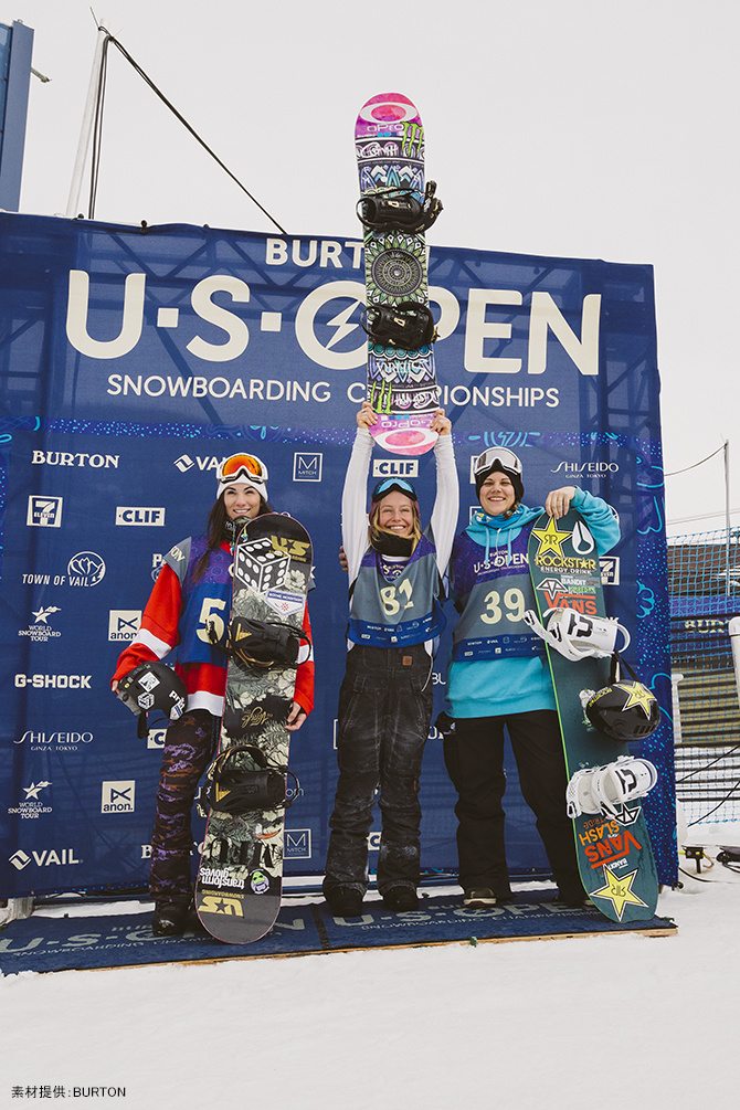 BURTON US OPEN 男女スロープスタイル結果