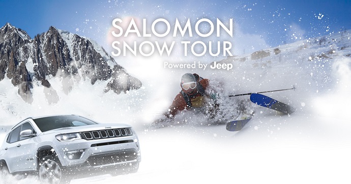 SALOMON SNOW TOUR  Powered by Jeep®  “雪山を楽しくドライブしよう”開催！