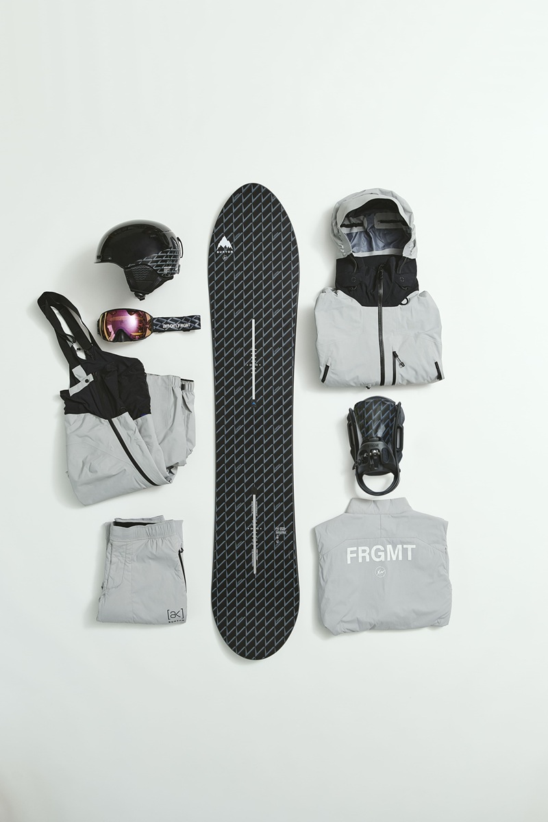Burton、藤原ヒロシのスノーボード愛が詰め込まれた、唯一無二なスノーボードギアとウェアが登場　FRAGMENT コレクション　11月13日（木）より販売