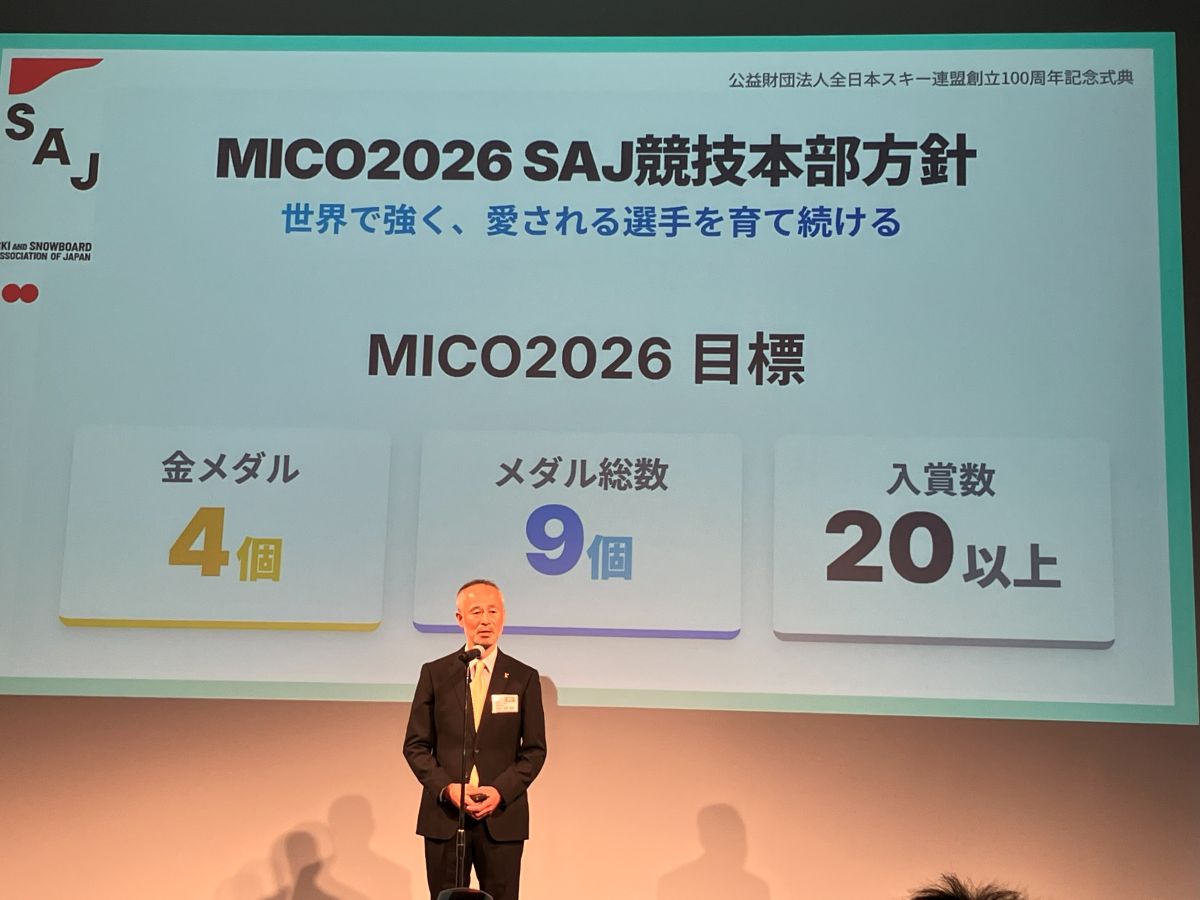 公益財団法人全日本スキー連盟 創立 100 周年記念式典