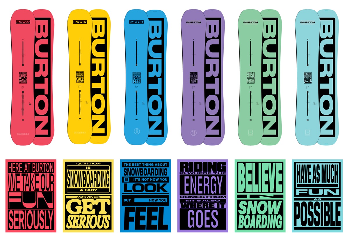 ジェイク・バートンの名言が刻まれた、全てのスノーボーダーに向けた「From Burton to the World」コレクション2月3日（火）より販売