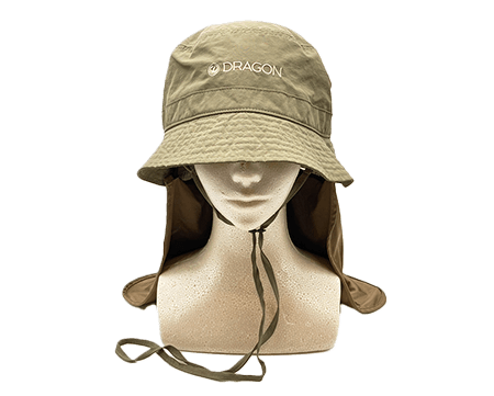 PUCKABLE SUNSHADE BUCKET HAT / OLIVE DRAB