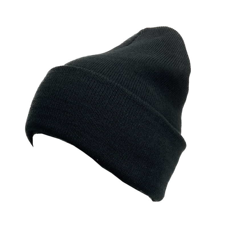 ニットキャップ BLK