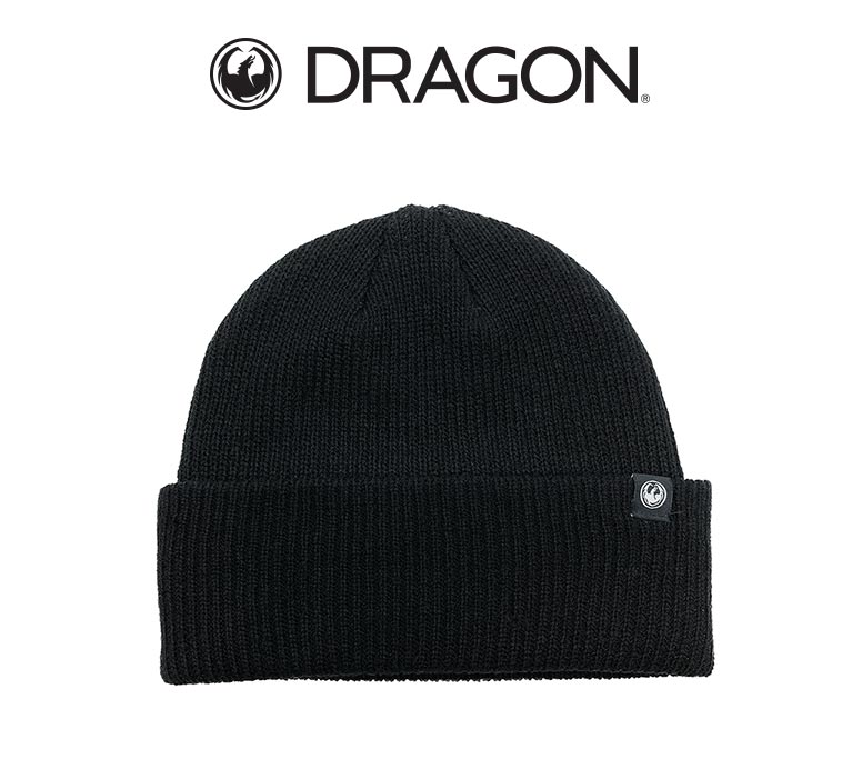 【DRAGON】WATCH BEANIE / BLACK