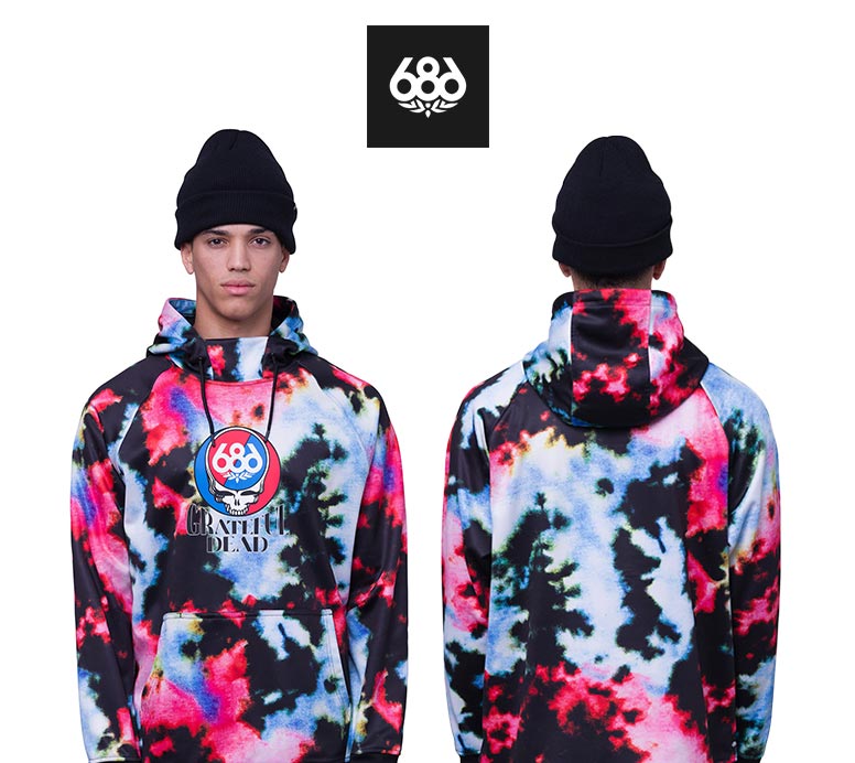 【686】Bonded Fleece Pullover Hoody MENS