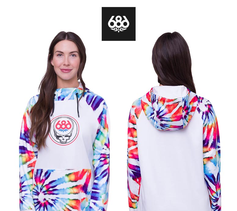 【686】Bonded Fleece Pullover Hoody WOMENS