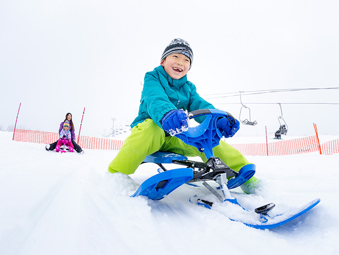 雪国体験イベントやキッズ対象のスキーデビュープログラムなど