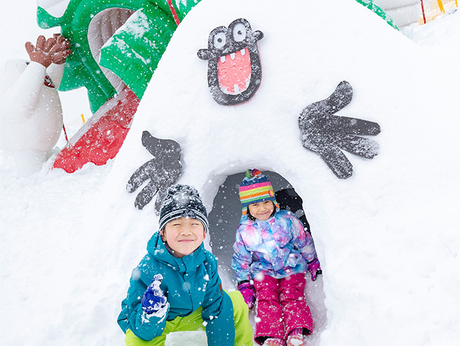 雪国体験イベントやキッズ対象のスキーデビュープログラムなど