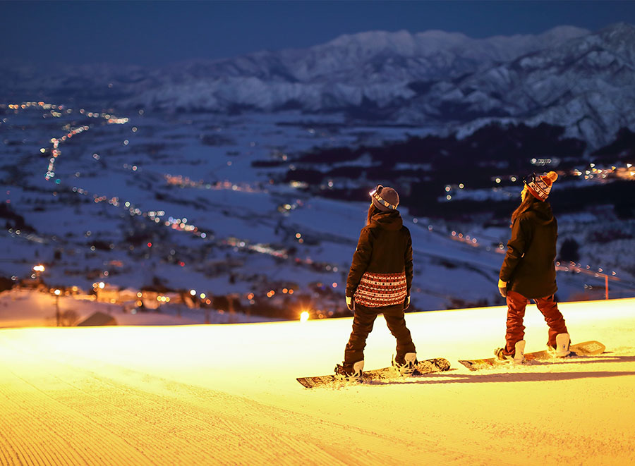 ナイターゲレンデ