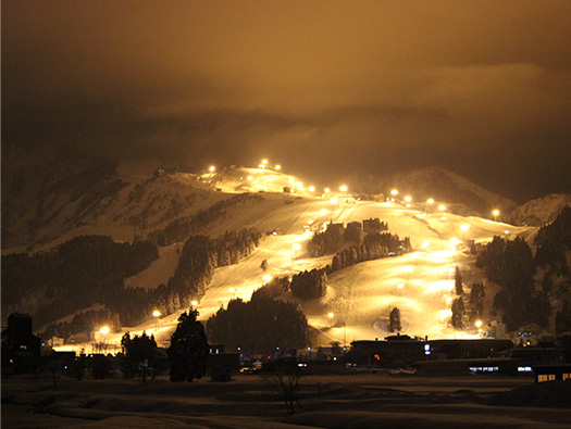 ナイターゲレンデ