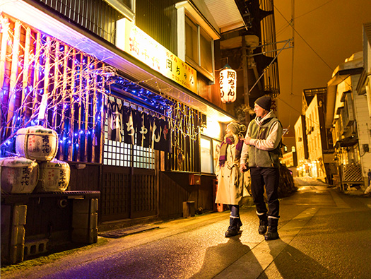 越後湯沢の夜