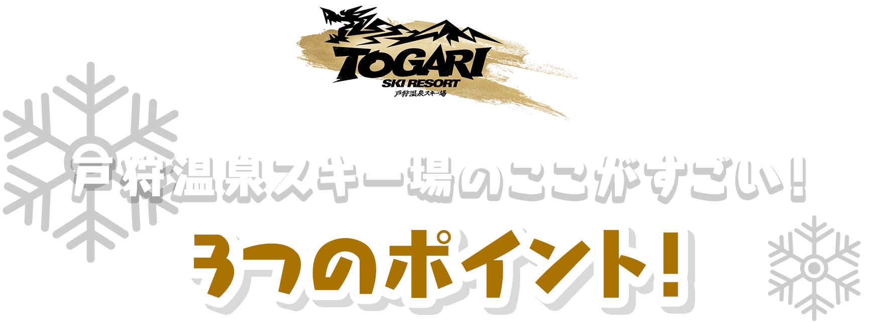 戸狩温泉スキー場のここがすごい！7つのポイント！
