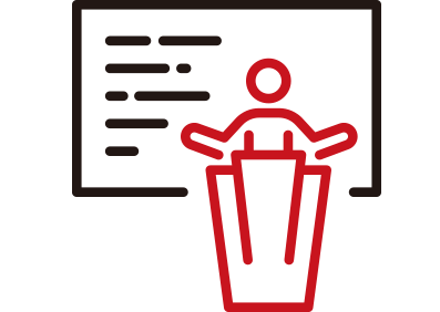 講義をイメージしたイラスト