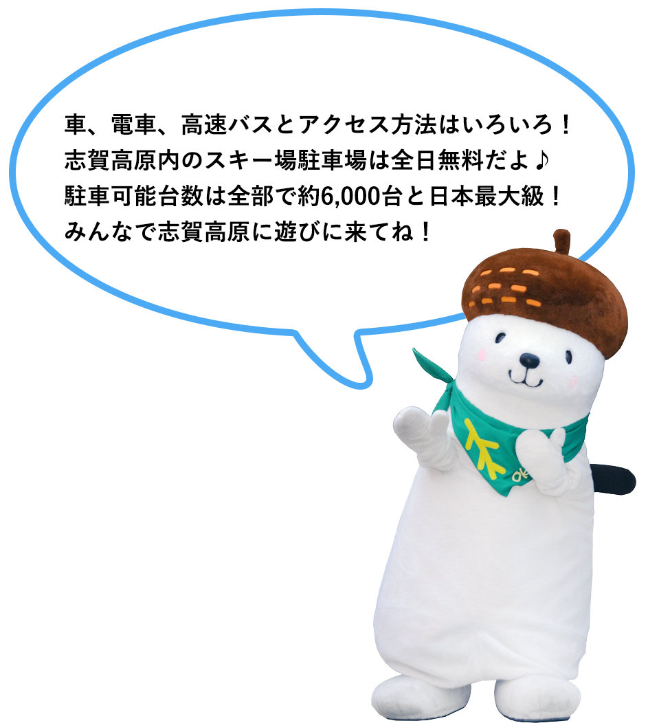 志賀高原観光PRキャラクターおこみん