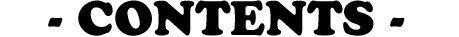CONTENTS