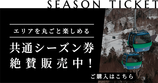 エリアを丸ごと楽しめる 共通シーズン券絶賛販売中！ ご購入はこちら