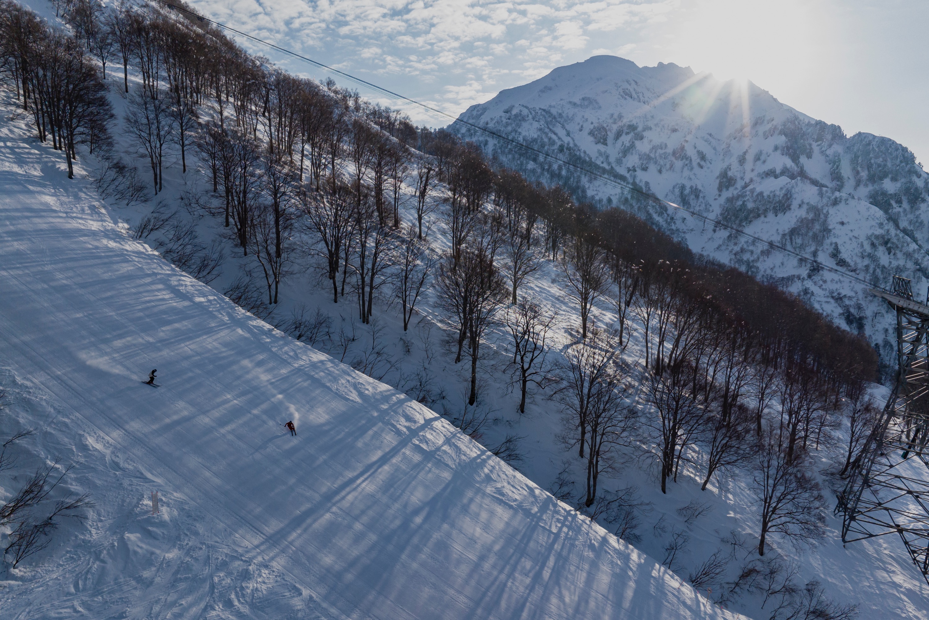 六日町八海山スキー場のHAKKAISAN ファーストトラック