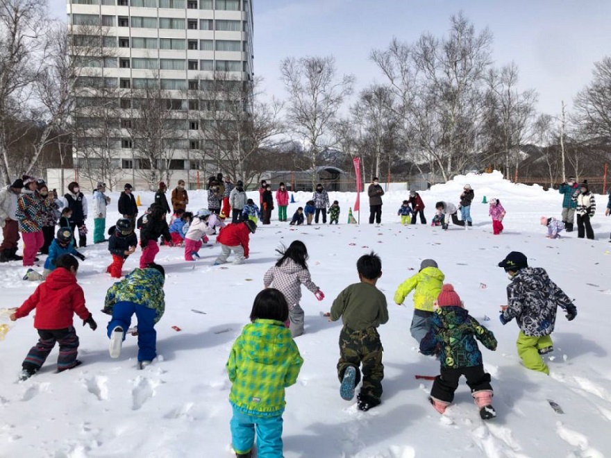 水上高原スキーリゾートのちびっこ宝探し