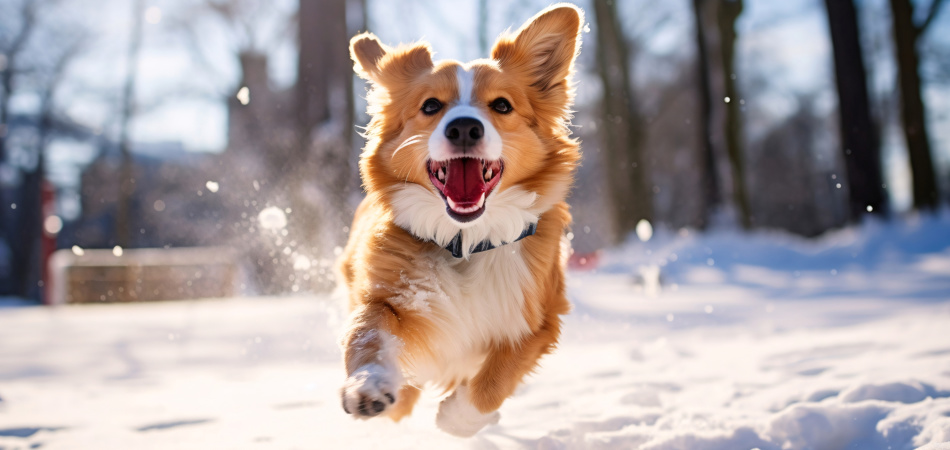 平日限定「ワンちゃん専用ゲレンデ」初登場！さらに、絶景を望む展望デッキテラスも新設！|めいほうスキー場