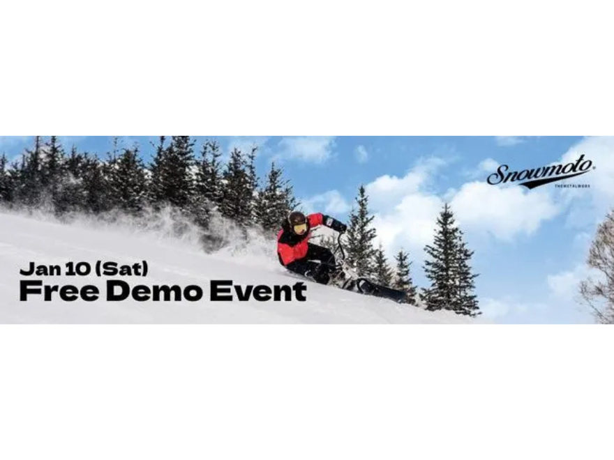 池の平温泉アルペンブリックスキー場のSNOWMOTO試乗会