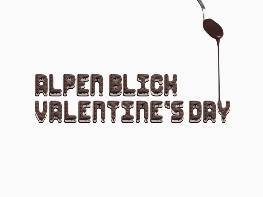 池の平温泉アルペンブリックスキー場のアルペンブリックのバレンタインDAY