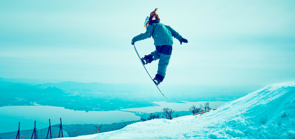 日本一の湖を抱く眺望　CLOUD-C SNOWPARK|びわ湖バレイ